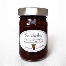 사라베츠 Sarabeth's 딸기-루바브 잼 255g 과일잼, 상세페이지 참조