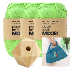 뜨개질모자장식