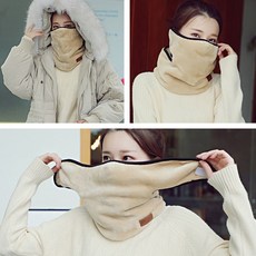 안면 따숨이 넥워머 방한워머 멀티워머 마스크겸용 따뜻한넥워머 방한마스크lagom+確幸+ 7E52CA+(주)아이필드