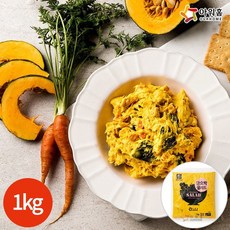 아워홈 행복한맛남 단호박샐러드 1kg, 없음, 상세설명 참조