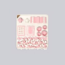  강아지 애견 노즈워크 쿠션 장남감 코 방석 담요 중대형 대형 특대형, 특대형-그레이 