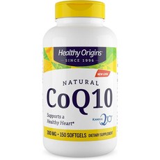Healthy Origins CoQ10 (Kaneka Q10) 300 mg - Heart Healthy Origins CoQ10(카네카 Q10) 300 mg - 심장 건강 및, 150정, 1개