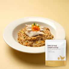 잠백이 오트밀 상온 닭가슴살 죽 6종, 300g, 10개, 오리지널