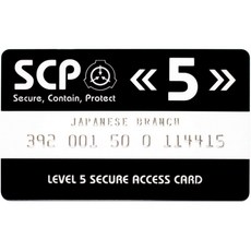 SCP 재단 인증 카드 레벨 5, 단일옵션