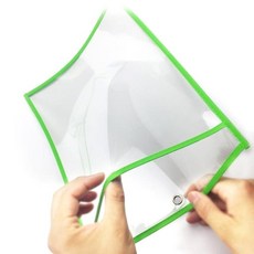 20pcs 드라이 지우기 포켓 워크 시트 슬리브 쇼핑 작업 티켓 홀더 10x14 인치 드로잉 보드 드라이 브러쉬 가방 파일 포켓, 협력사