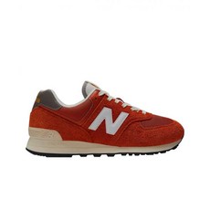 뉴발란스 정품 574 헤리티지 오렌지 버스트 화이트 New Balance 574 Heritage Orange Burst White