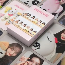 [국내창고발송] 110장 아이브 IVE 포카 미니브 포토카드 MINIVE POP UP 55장, A