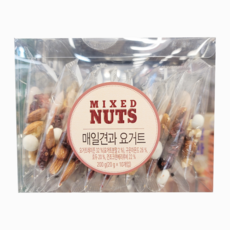 매일견과 요거트 레이즌 혼합견과 20g 10개입 MIXED NUTS 믹스넛 하루견과 다이어트 영양간식, 1개