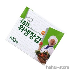 후니상점 쉐프 위생장갑 100매 위생장갑일회용, 1개