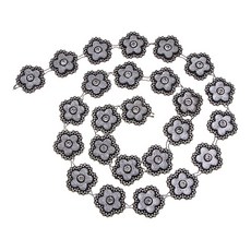 JC 1 야드 라인 석 Diamante 트림 꽃 모양 30mm 라인 체인 제품 웨딩 파티 / 화병 / 케이크 랙 장식 용품