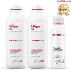 닥터포헤어 폴리젠 플러스 샴푸 500mlx2+폴리젠 트리트먼트 200ml, 1세트