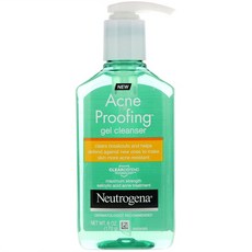 뉴트로지나 아크네프루핑 여드름방지 젤 클렌저 170g Neutrogena Acne Proofing Gel Cleanser 170g