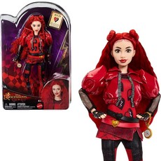 Mattel 디즈니 디센던트: 라이즈 오브 레드 패션 인형 및 액세서리 - 레드 하트의 여왕의 딸 영화에서 영감을 받은 의류 회중시계 포함 169594