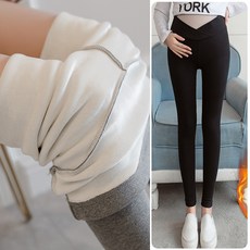 워터윙 남극인 임부 두터운 융털 트렌드 입다 긴바지 면바지 가을옷 겨울폼