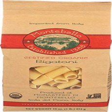 Montebello Rigatoni 1 lb 몬테벨로 리가토니 1파운드, 453.59g, 1개