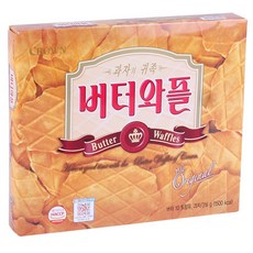 크라운 버터와플, 316g, 10개