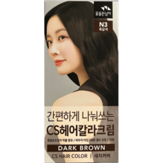 꽃을든남자 간편한게 나눠쓰는 CS헤어칼라크림(파우치타입4회분) 염모제
