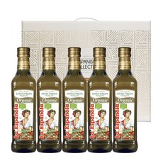 [에스파뇰라] [에스파놀라] 유기농 엑스트라버진 올리브유 500ml 5병 (선물세트), 5개