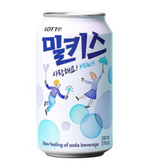 밀키스 340ml 캔음료, 408개