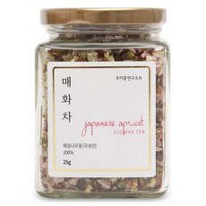 우리꽃연구소 매화차 라지, 25g, 1개, 1개, 1개입