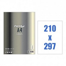 JGU773722Ti폼텍)레이저광택라벨(LB-3130/100매) 색지 레이저젯 복사용지 인쇄용