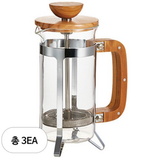 하리오 카페프레스 우드 300ml CPSW-2-OV, 3개