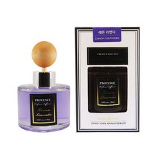 디엠_글로벌마켓1029더허브샵 프로방스 디퓨져 레몬라벤더 120ml 향좋은디퓨져 집들이선물디퓨저 퍼퓸디퓨져 퍼퓸디퓨저 선물용디퓨져시월애_마켓1092, ★꿀단지★1개
