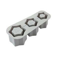 실리콘 얼음 금형 물병용 원통형 얼음판 30oz 40oz, gray, 1개