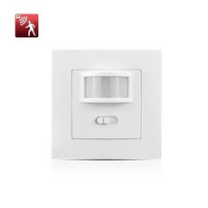 적외선 모션 센서 벽걸이 라이트 스위치 램프 전구용 자동 매립형, 1개, 1.3 Mode Sensor Sw..