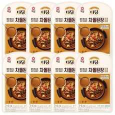 CJ 다담 차돌된장찌개양념 145g, 8개