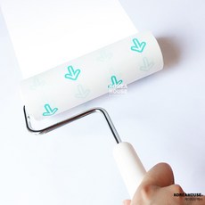 에씨클레오 머리카락 먼지 애완동물 털 남김없이 싹 없애주는 고로고로 테이프크리너 표준 리필 E-822634, 리필 3개입