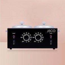  제이엔코 워머기 2구블랙 j&co / 왁싱부자재 왁싱워머, JH09, 1개 