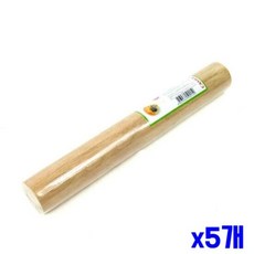 원목 고무나무 밀대 30cm 소형 x5개, 5개