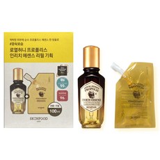 스킨푸드 로열허니 프로폴리스 인리치 에센스 50ml+50ml (리필기획), 1세트, 50ml