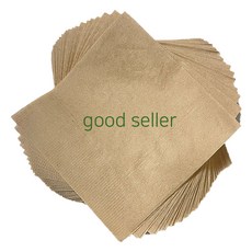 냅킨공장 칵테일 무지 냅킨 1박스, Brown, 3000개, 3000개