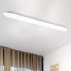 금호전기 번개표 LED 일자등 50W 900mm, 1개, 전구색