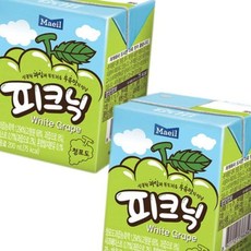 피크닉 청포도 200ml x 24 팩 음료수