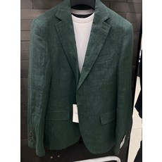 올젠 린넨소재의 콤비자켓 ZOD2KG1304DGN