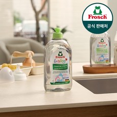 [프로쉬] 베이비젖병 주방세제 500ml 단품 1개 구성! 민감성피부용 맨손세제 아기세제 젖병세척, 베이비젖병 주방세제 500ml 1개