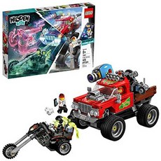 LEGO Hidden Side El Fuego의 스턴트 트럭 70421 조립 키트 8 세 이상의 소년 소녀를위한 고스트 플레이, 한 가지 색상_One Size, 한 가지 색상, 상세 설명 참조0