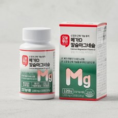 오늘좋은 메가D 칼슘마그네슘 1 000mg, 1개, 120정