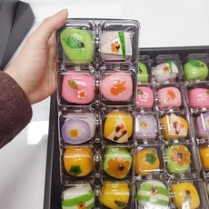 전통 명품 수제 화과자 10구 30구 선물세트 상견례선물 어르신 부모님 선물, 55g, 15개, 15구 선물세트