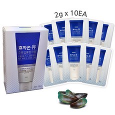효자손큐 초록입홍합크림 휴대용 20ml, 2g, 10매입