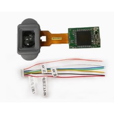 단안 컬러 비전 디스플레이 나이트 마이크로 DIY FPV 풀 뷰파인더 열화상, vertical panel, 1개