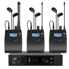 IEMG5 전문 무대 모니터링 시스템 USB 인이어 오디오 모니터링 헤드폰 모니터링 모노 DJ 무대에 적합, 12 3 black, 12 3 black