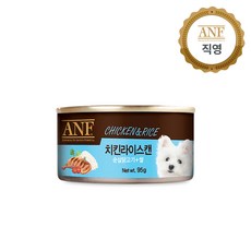 ANF 캔 강아지 간식 치킨라이스 95g, 단품 - anf강아지캔