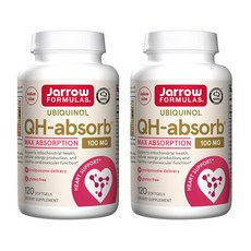 Jarrow Formulas 유비퀴놀 QH-앱솔브 100 mg 소프트젤, 120정, 2개 - ubiquitiu6-pro