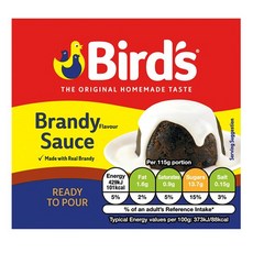 Birds 버즈 레디 투 포어 브랜디 플레이버 소스 Ready To Pour Brandy Flavour Sauce 465g, 1세트