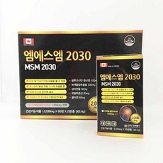 캐나다산 MSM2030 엠에스엠2030 90정 3개월 MSM 초록입홍합 보스웰리아, 1개, 180정