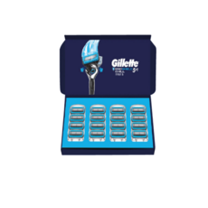 질레트 프로쉴드 칠 면도날 16입, 16개입, 1개